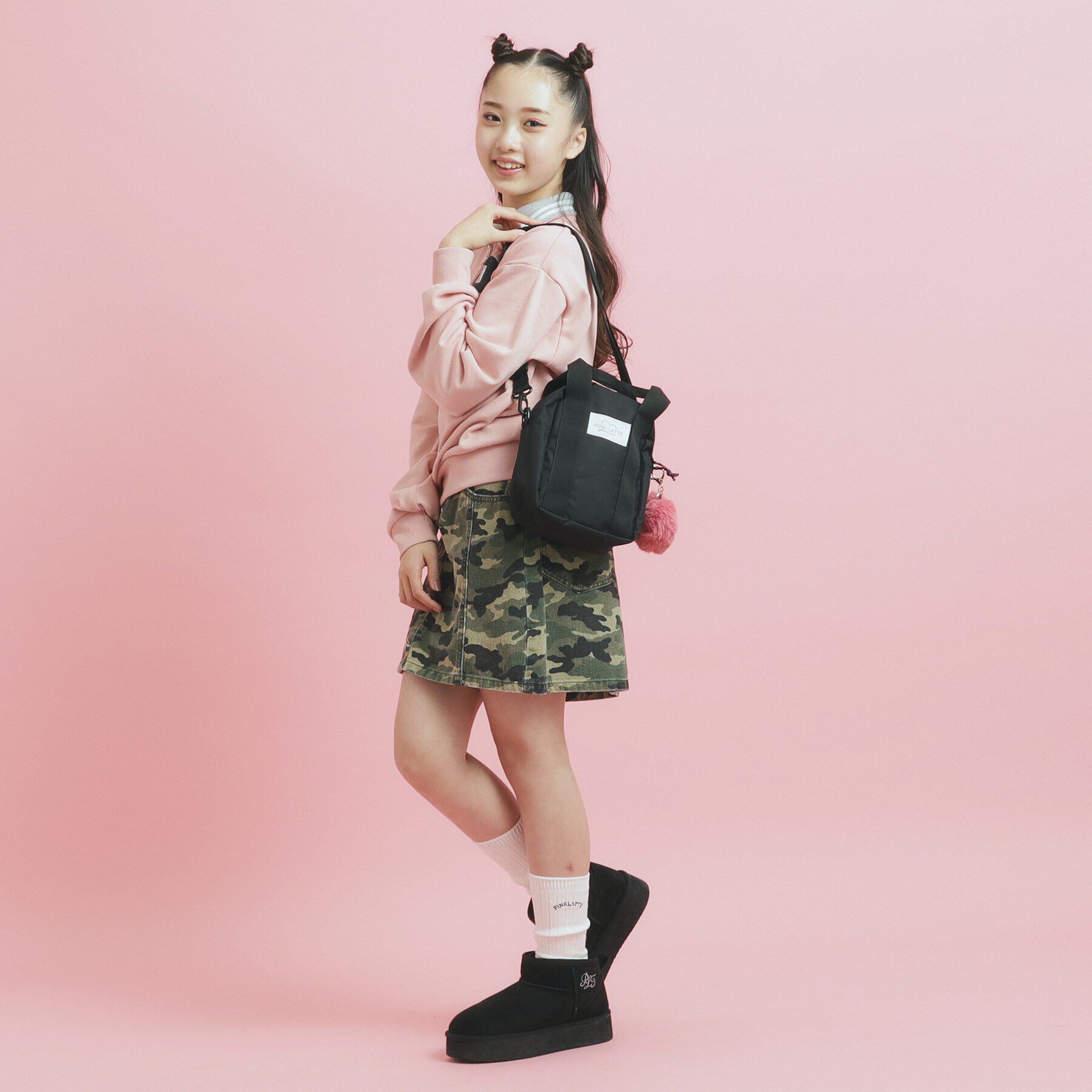 PINK-latte「◆【2WAY】カジュアルミニショルダー」|ショルダー・メッセンジャー|