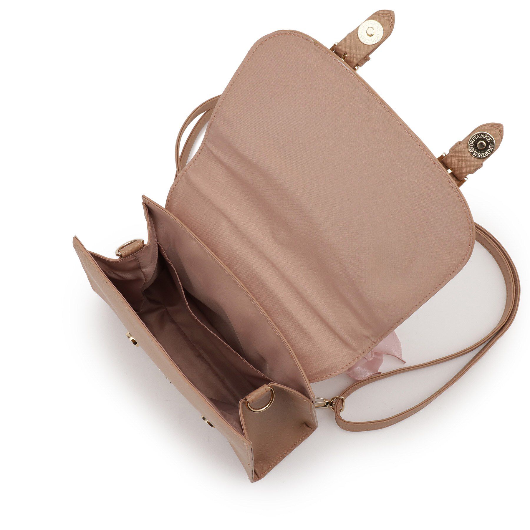 PINK-latte「◆リボンチャーム付きガーリーサッチェル」|ショルダー・メッセンジャー|