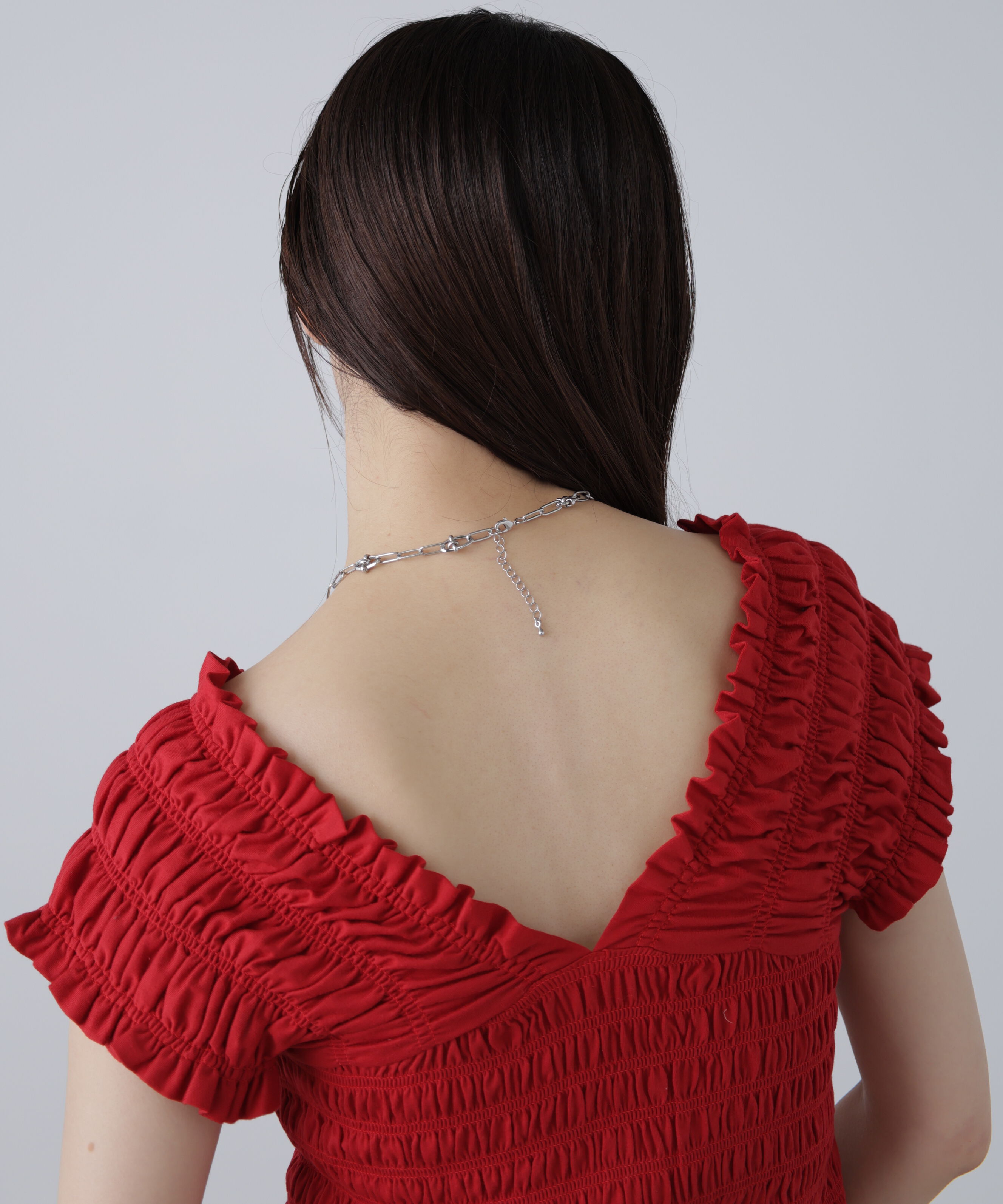  「2wayシャーリングオフショルカットソー」|Tシャツ・カットソー|