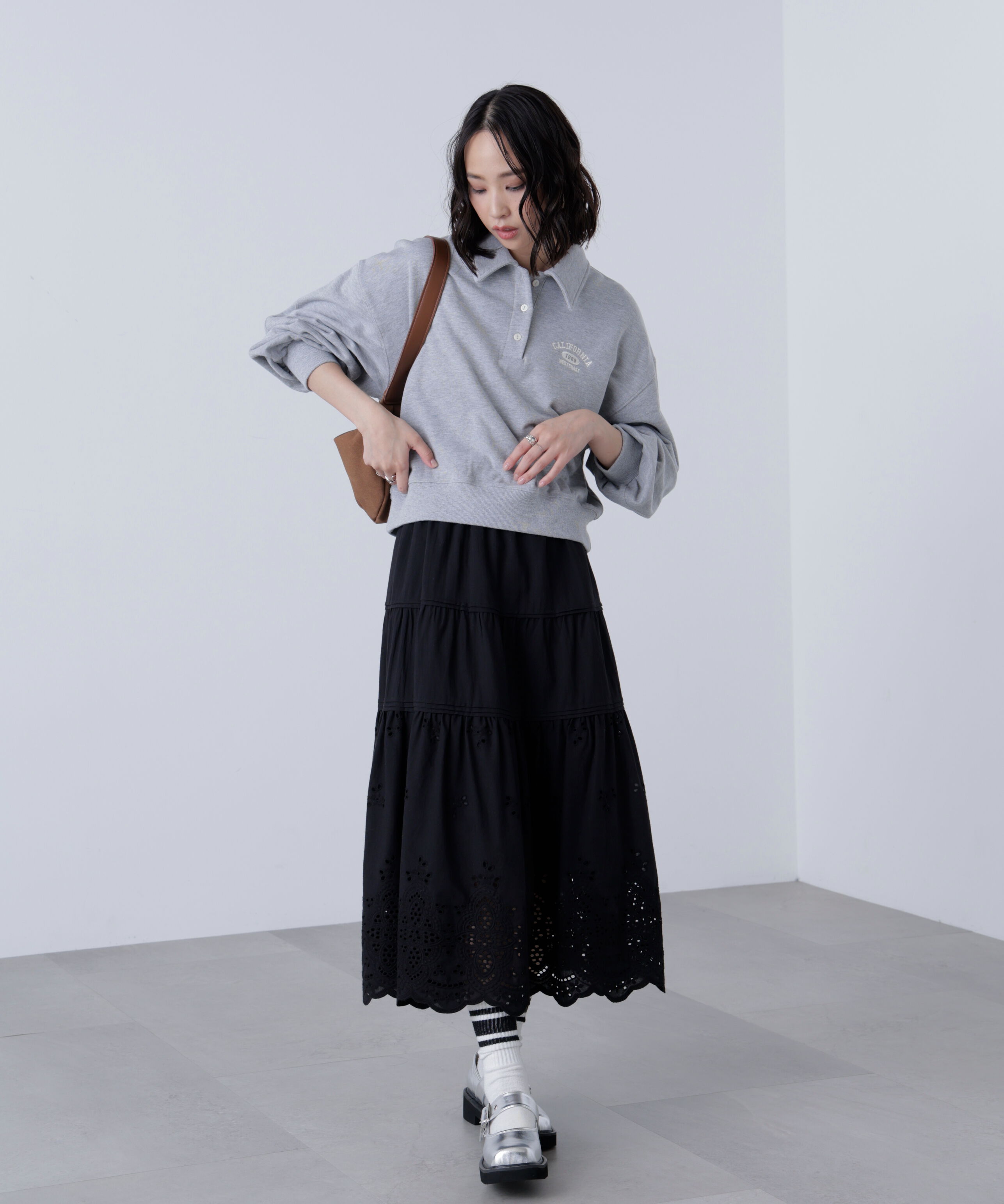  「ポロスウェットプルオーバー」|Tシャツ・カットソー|