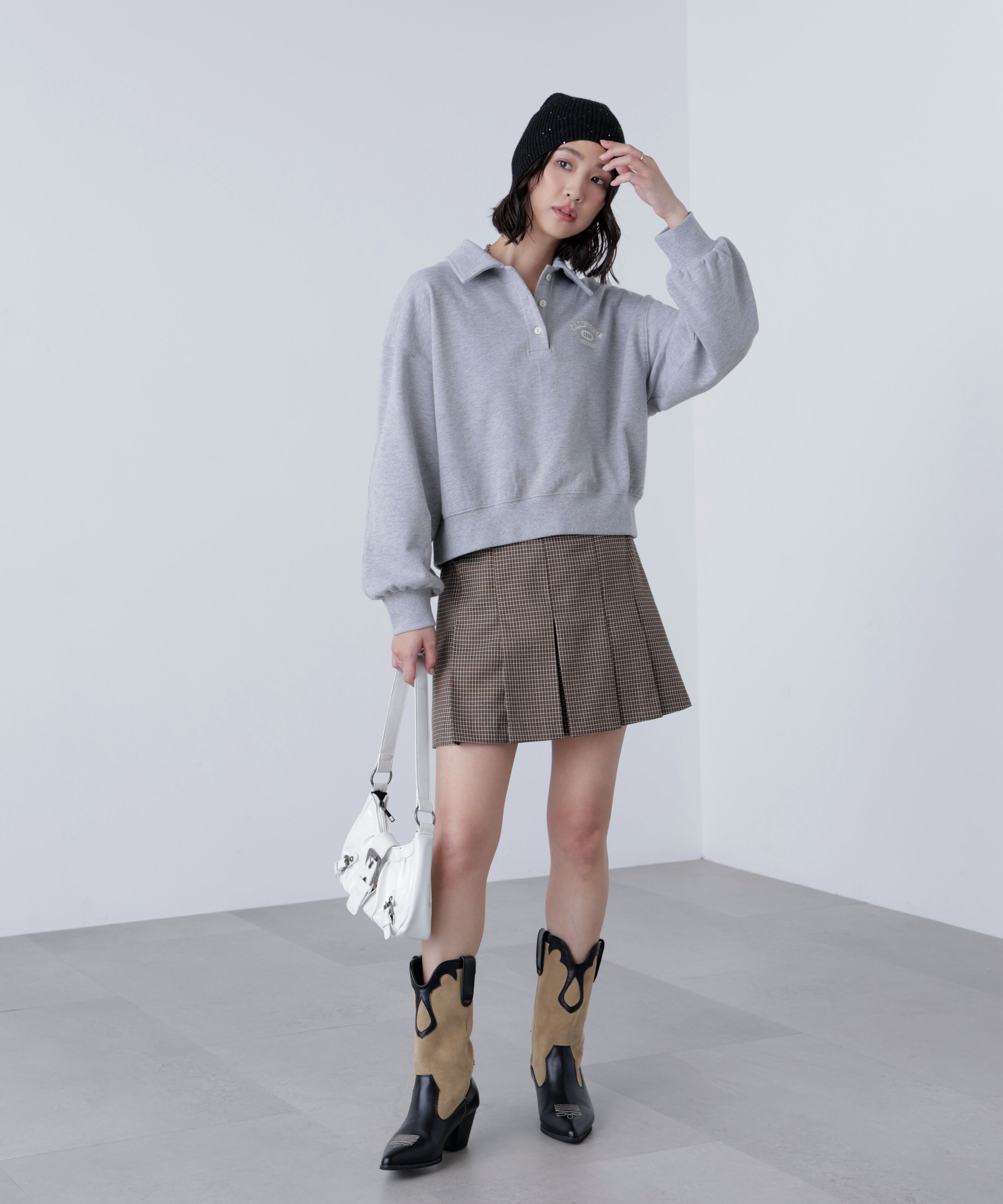  「ポロスウェットプルオーバー」|Tシャツ・カットソー|