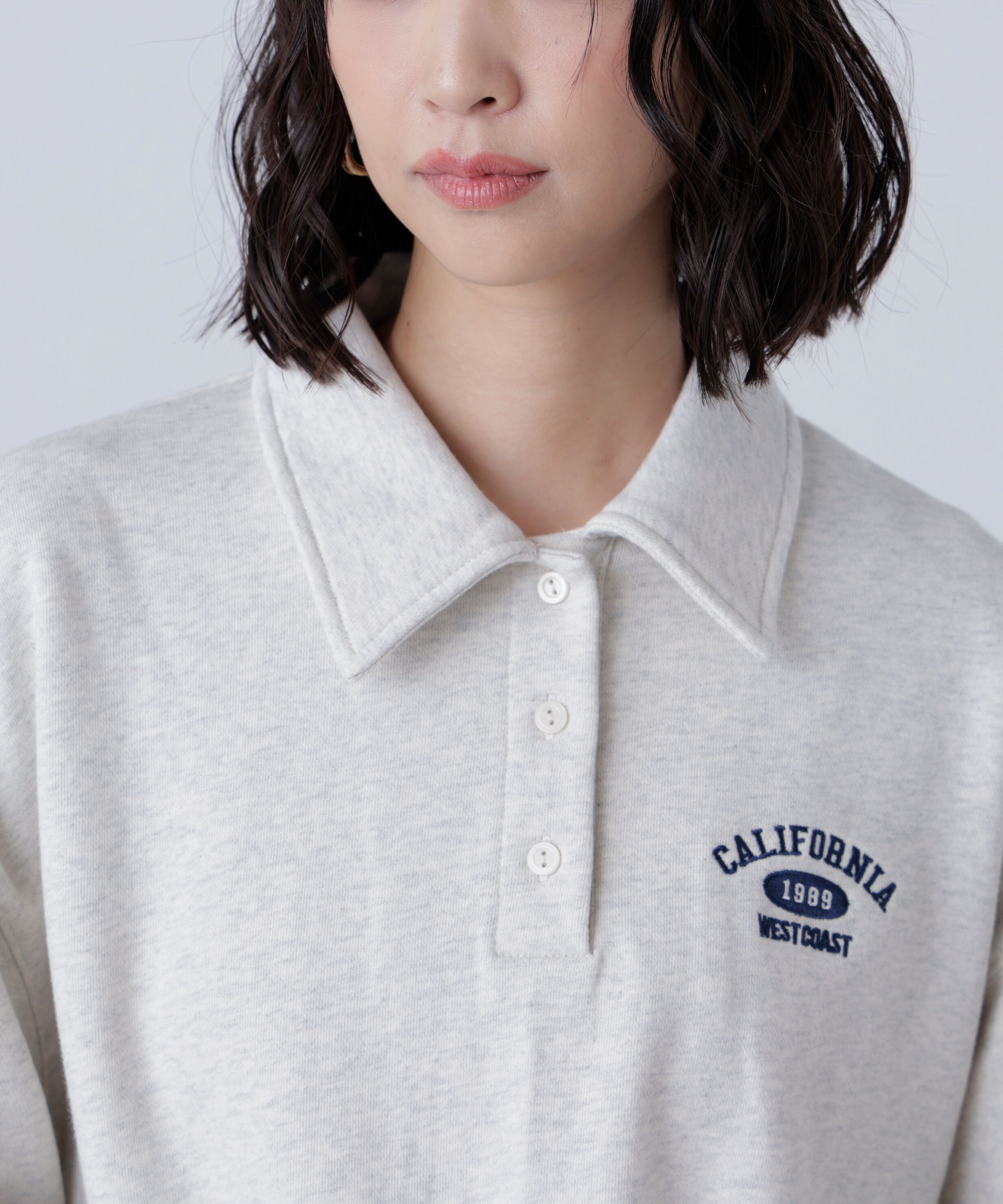  「ポロスウェットプルオーバー」|Tシャツ・カットソー|