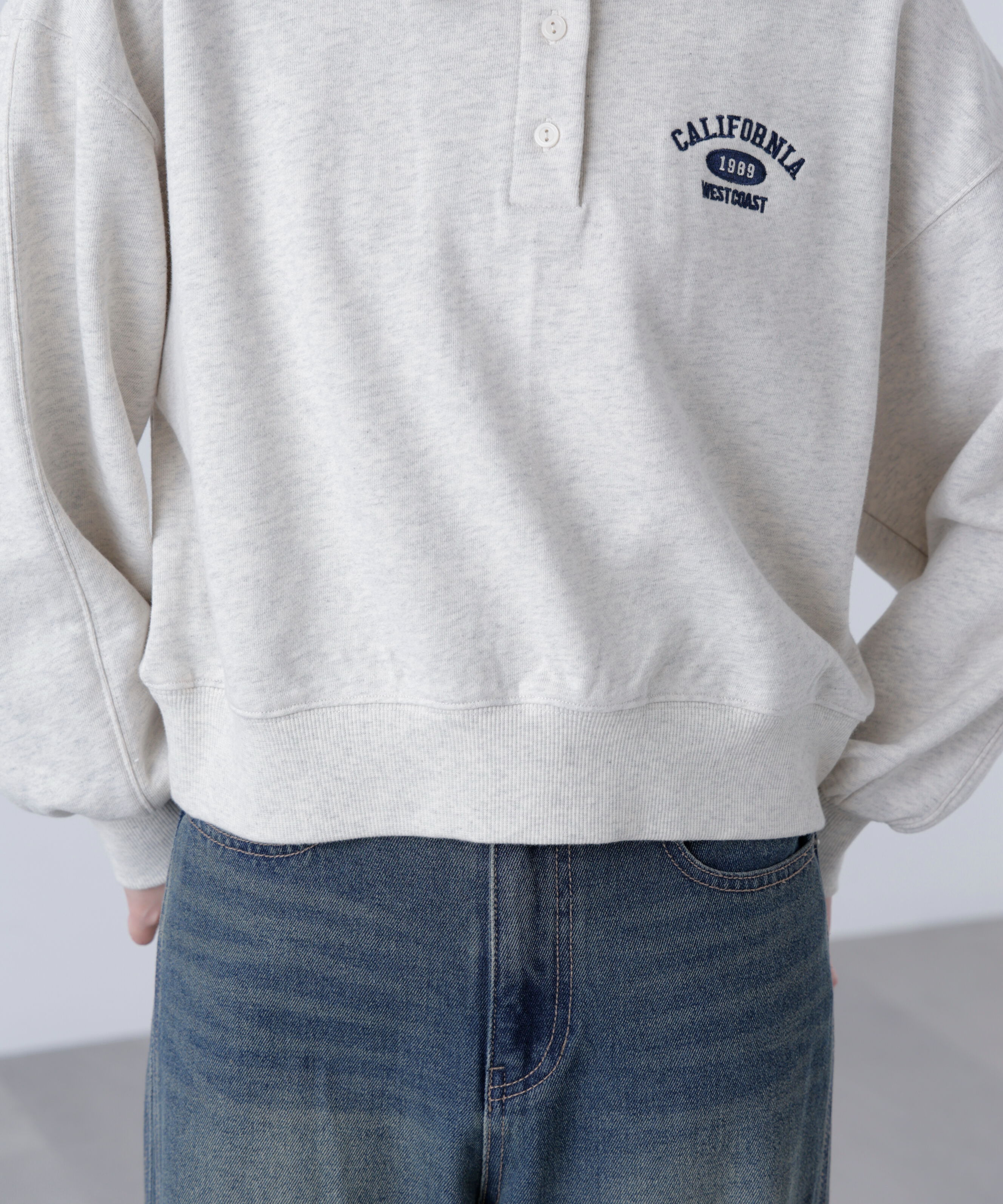  「ポロスウェットプルオーバー」|Tシャツ・カットソー|