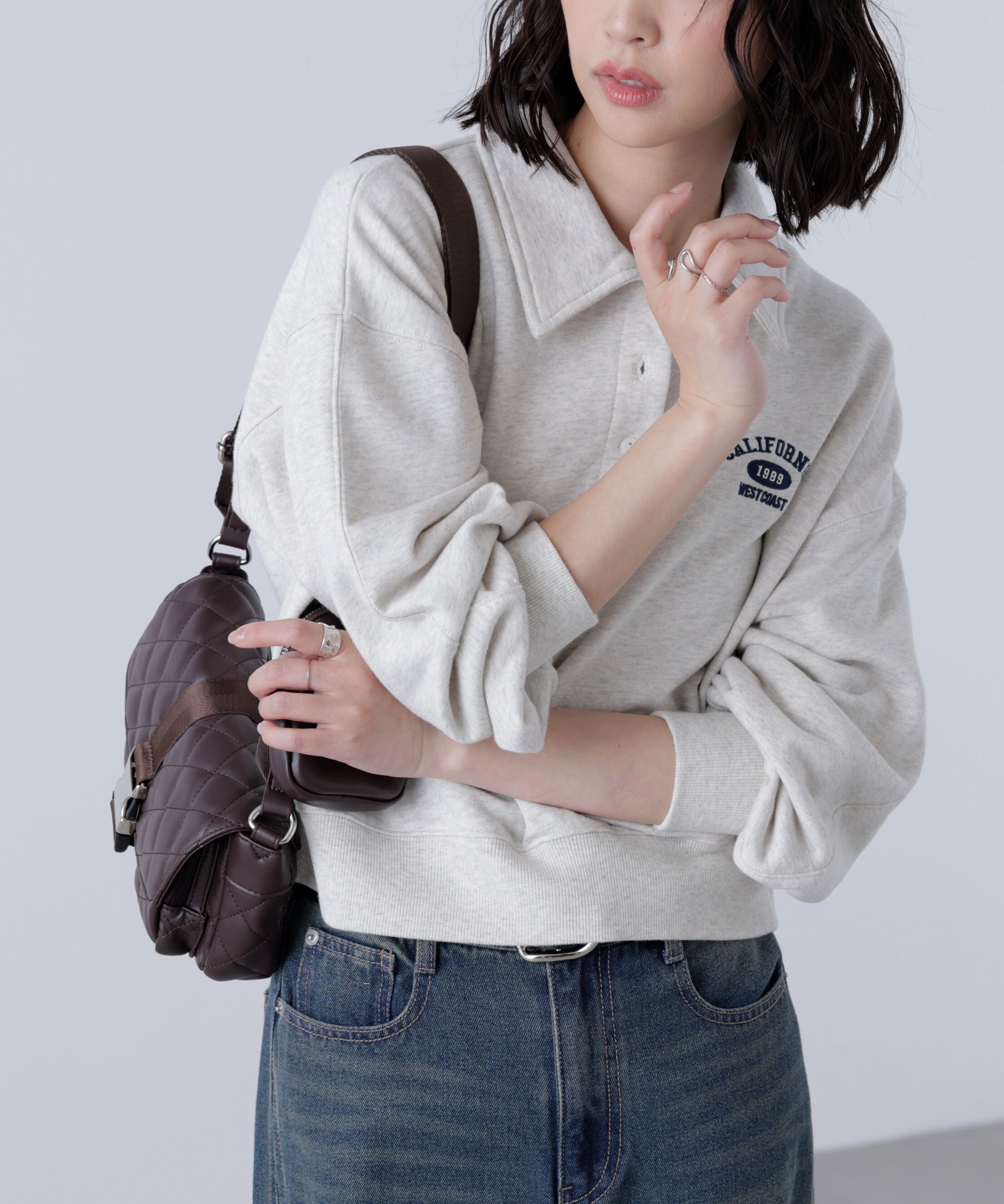  「ポロスウェットプルオーバー」|Tシャツ・カットソー|