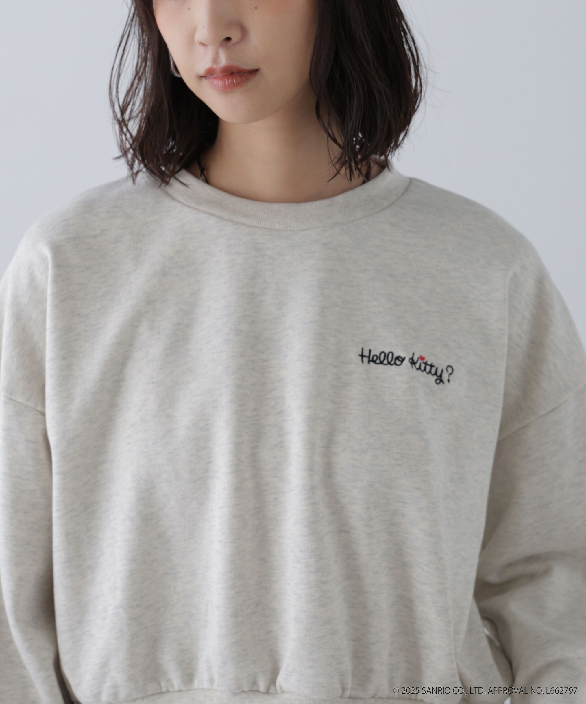  「ｻﾝﾘｵｷｬﾗｸﾀｰｽﾞｺﾗﾎﾞ SHORT SWEAT ｼｮｰﾄｽｳｪｯﾄ 胸LOGO&times;  」|Tシャツ・カットソー|