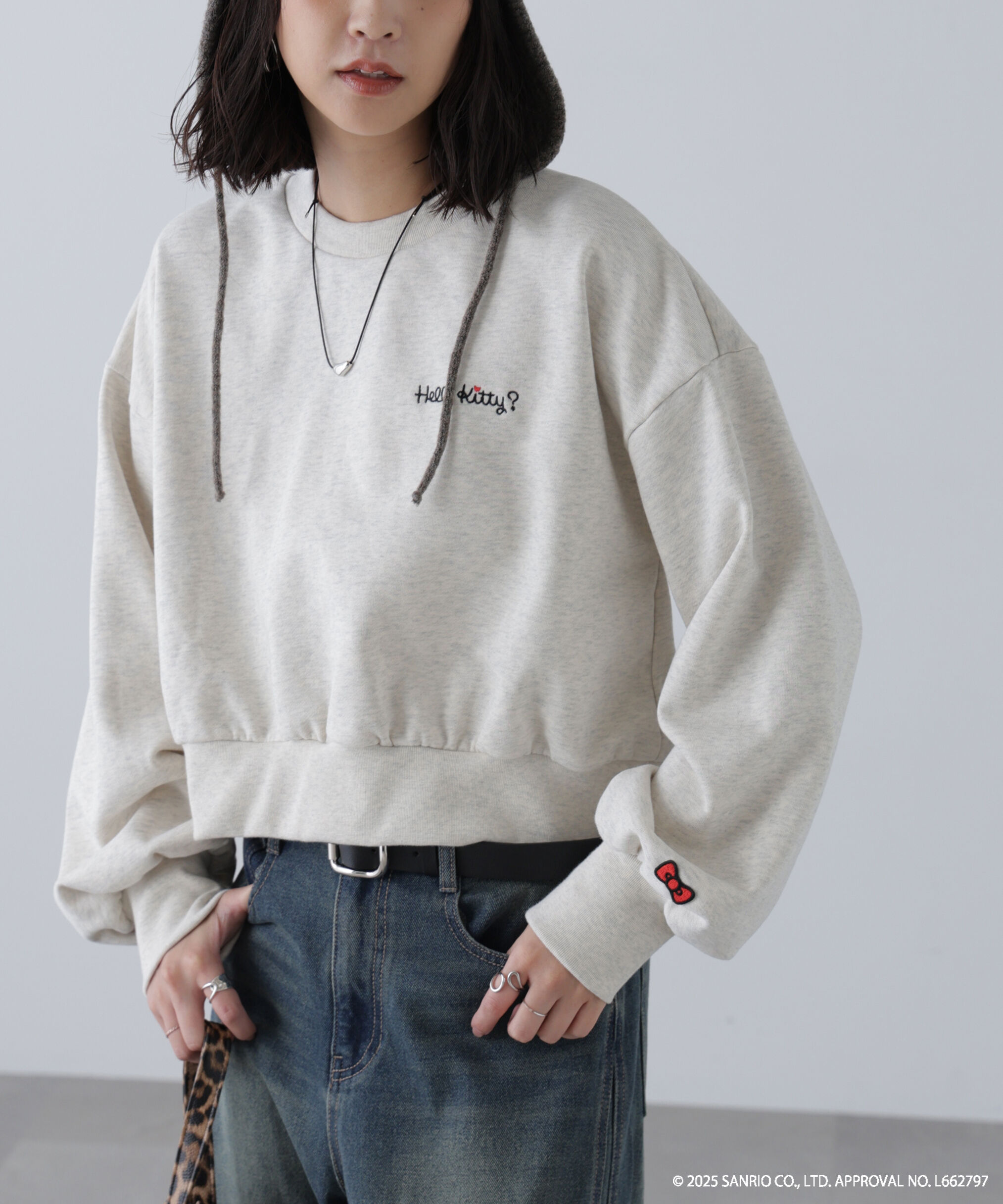  「ｻﾝﾘｵｷｬﾗｸﾀｰｽﾞｺﾗﾎﾞ SHORT SWEAT ｼｮｰﾄｽｳｪｯﾄ 胸LOGO&times;  」|Tシャツ・カットソー|
