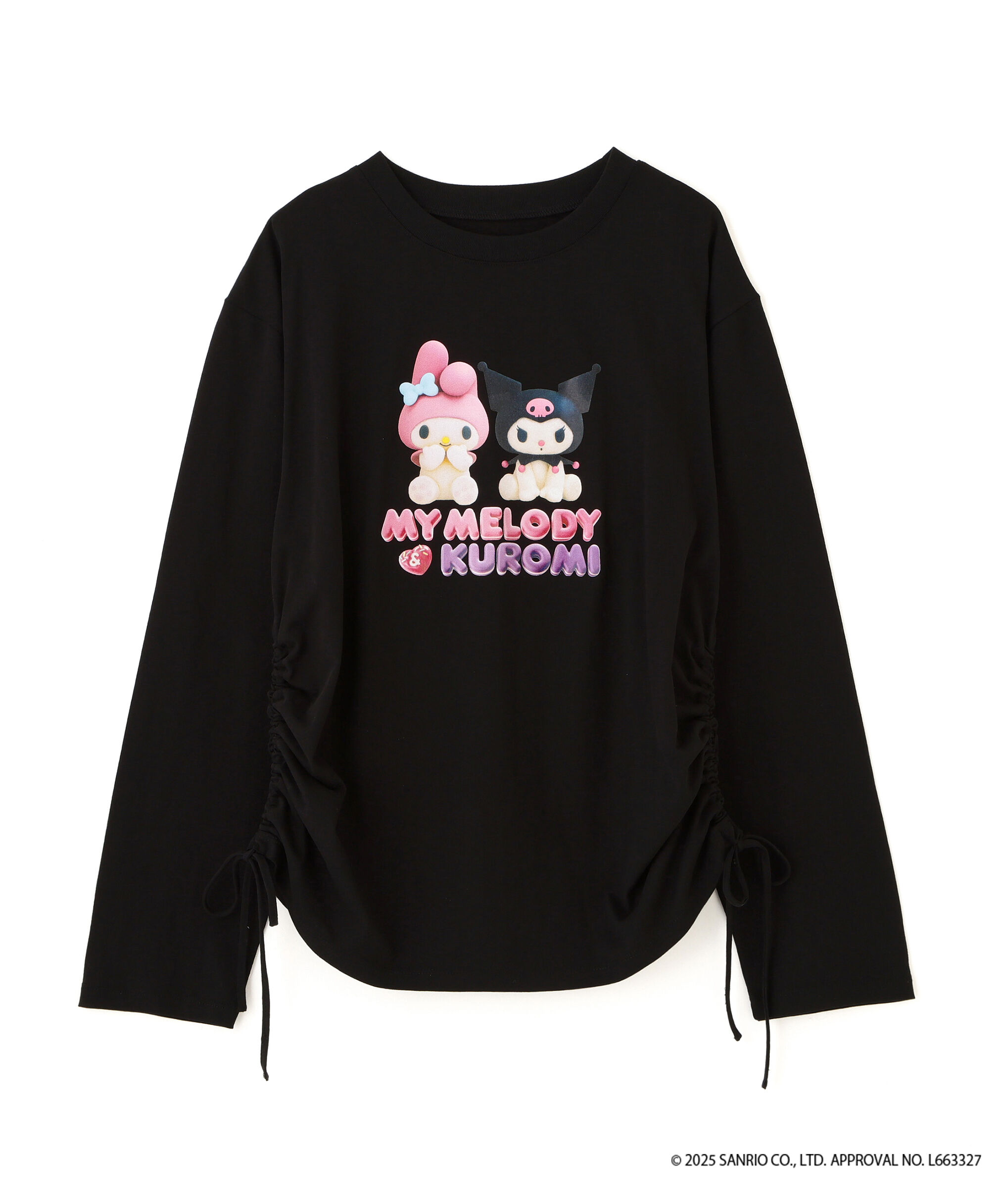  「〈メロクロコラボ〉ロングTシャツ」|Tシャツ・カットソー|