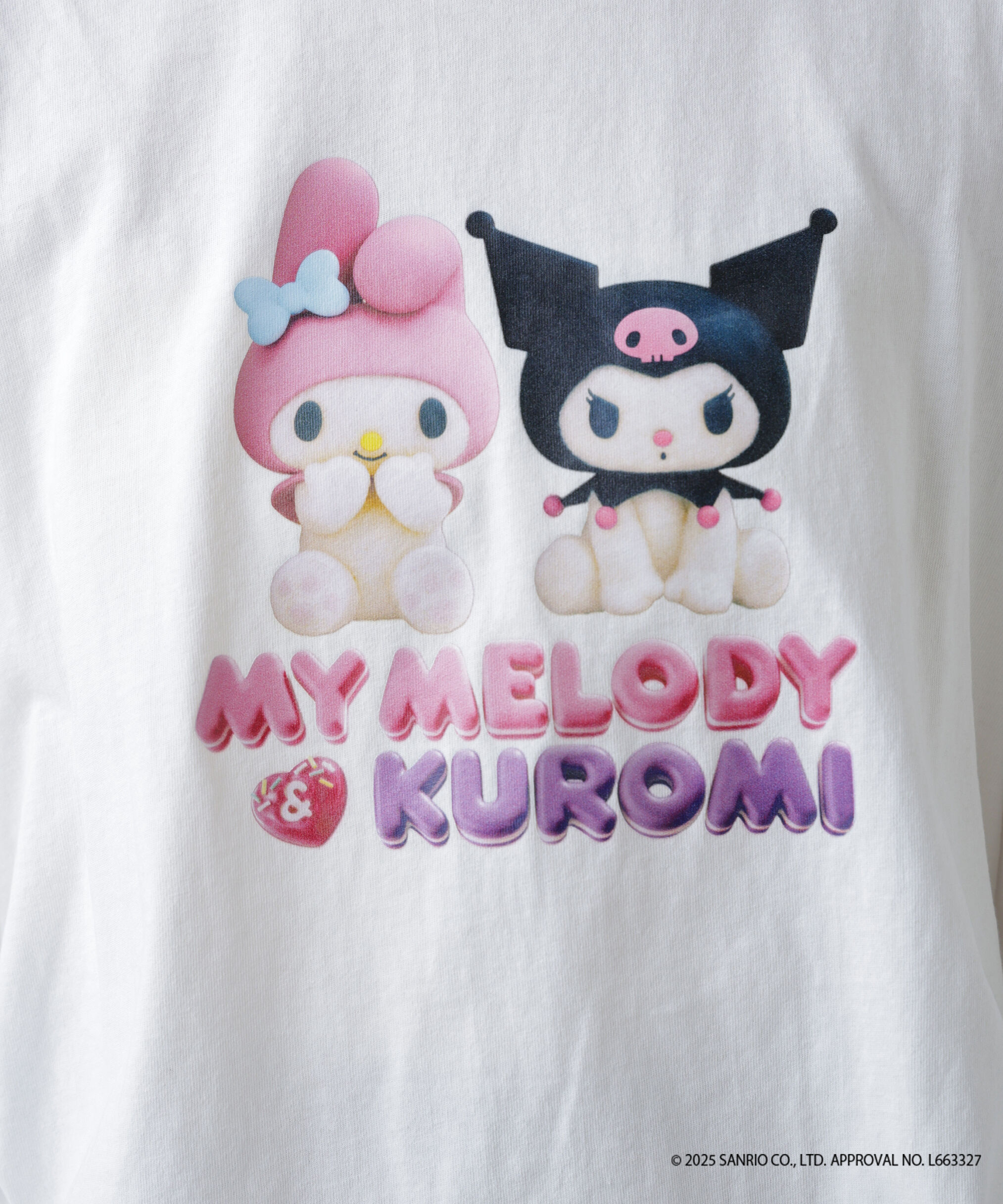  「〈メロクロコラボ〉ロングTシャツ」|Tシャツ・カットソー|