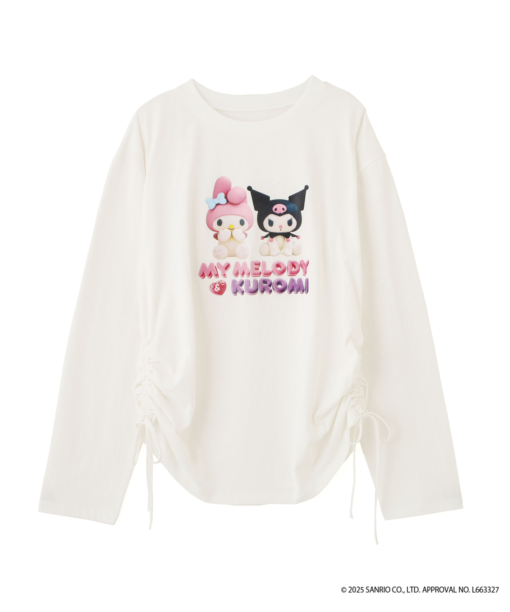  「〈メロクロコラボ〉ロングTシャツ」|Tシャツ・カットソー|