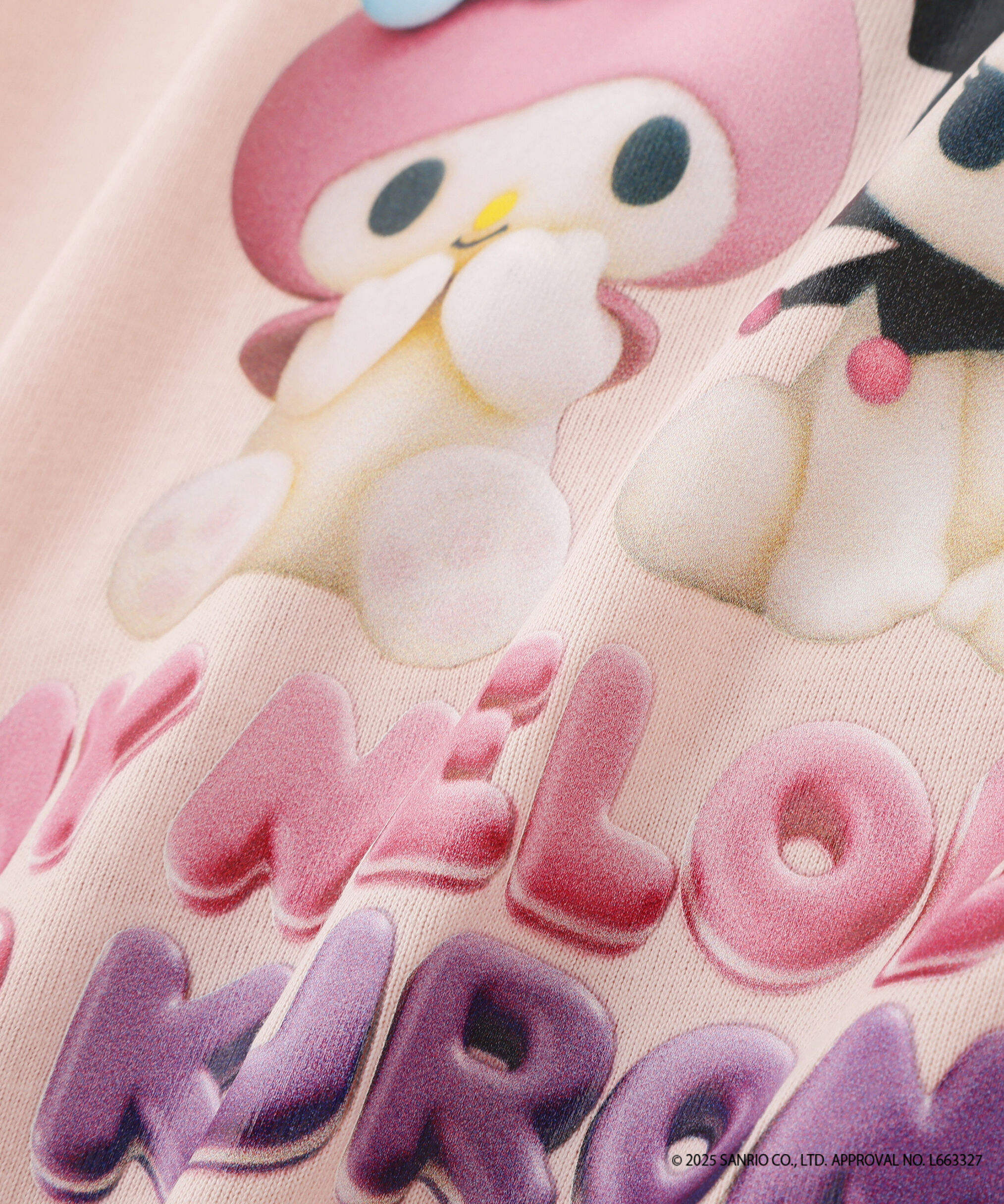  「〈メロクロコラボ〉ロングTシャツ」|Tシャツ・カットソー|