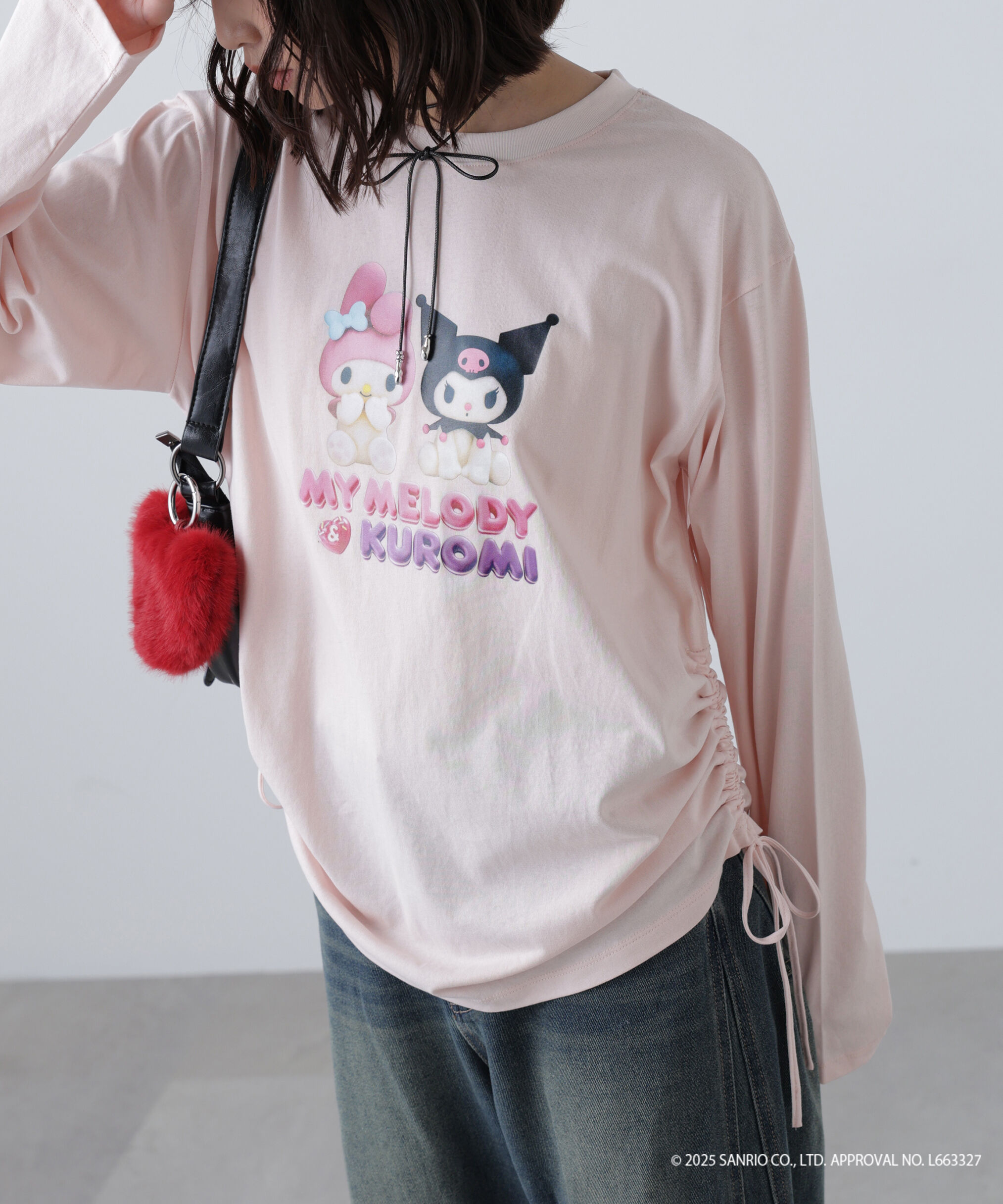  「〈メロクロコラボ〉ロングTシャツ」|Tシャツ・カットソー|