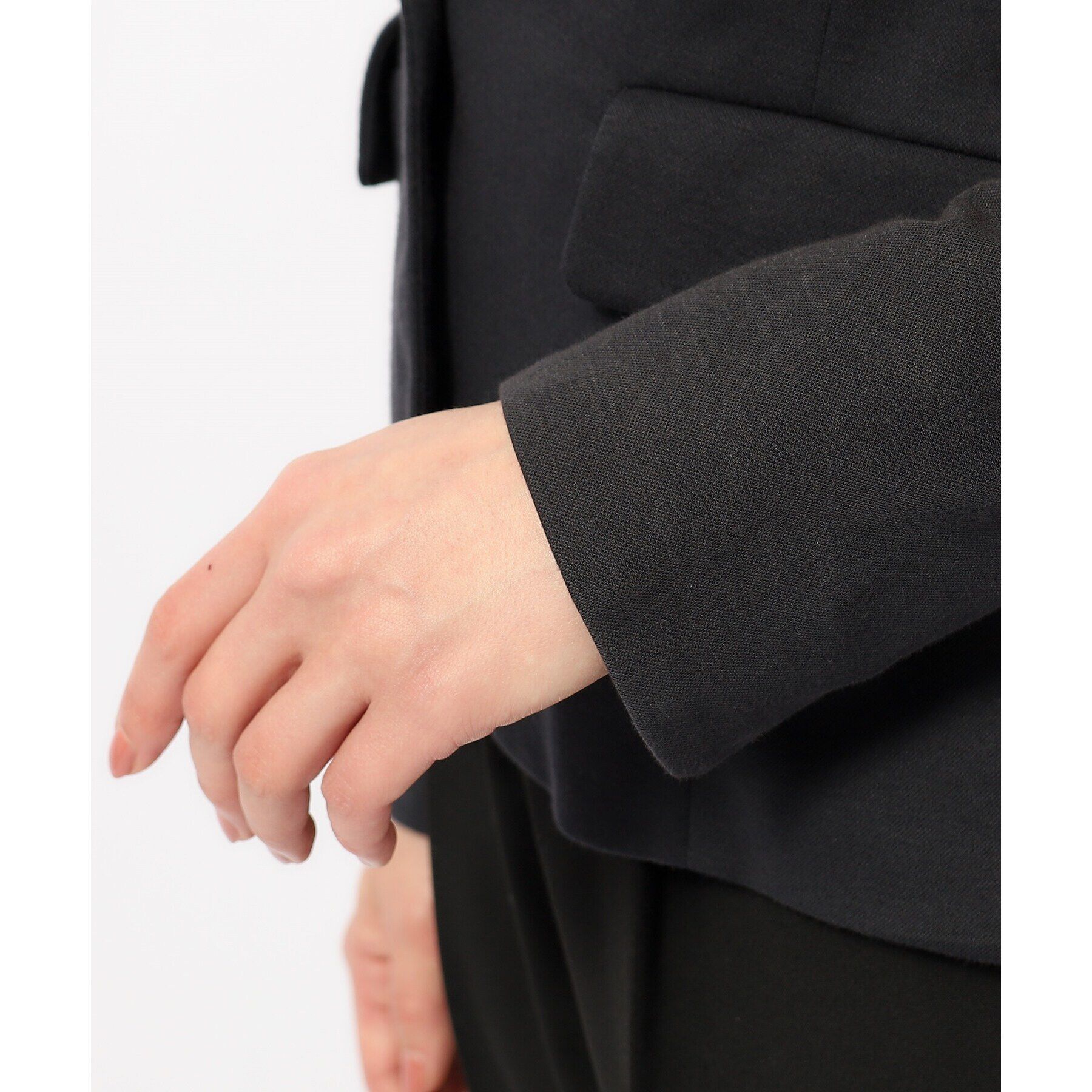 SHOO･LA･RUE「【S-3L/手洗い可/ストレッチ】モックロディテーラードジャケット」|テーラードジャケット|