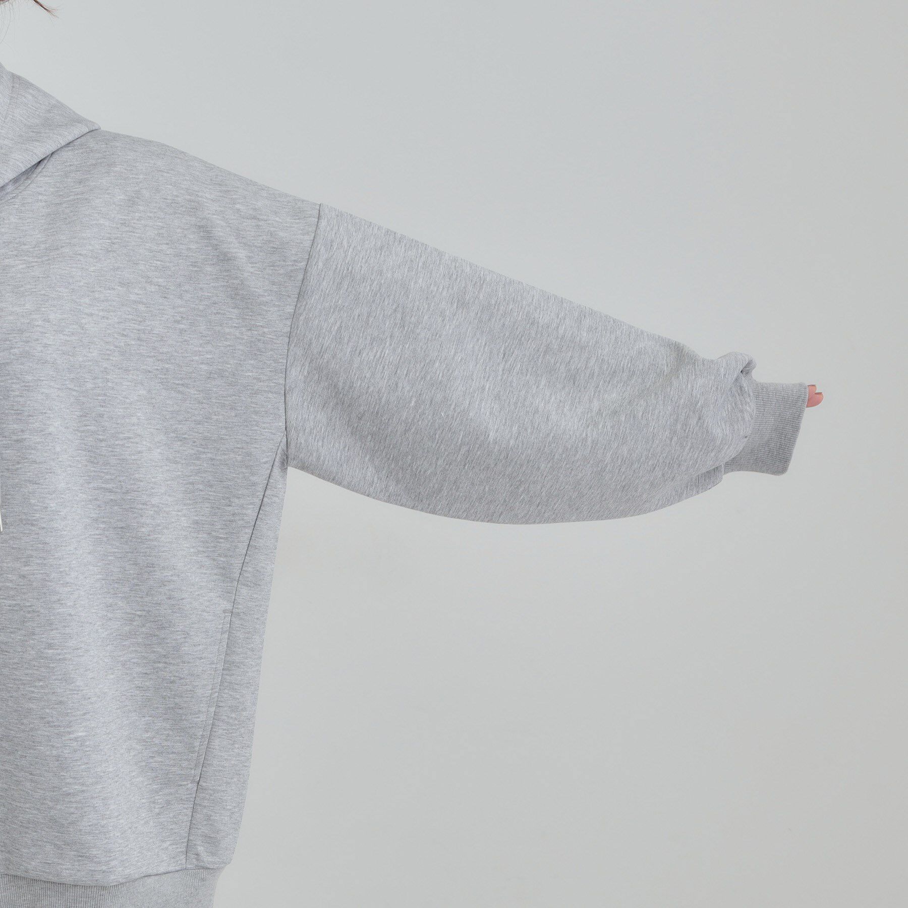 SHOO･LA･RUE「【セットアップ可/なめらかタッチ】オーバーサイズゆるパーカ」|パーカー|