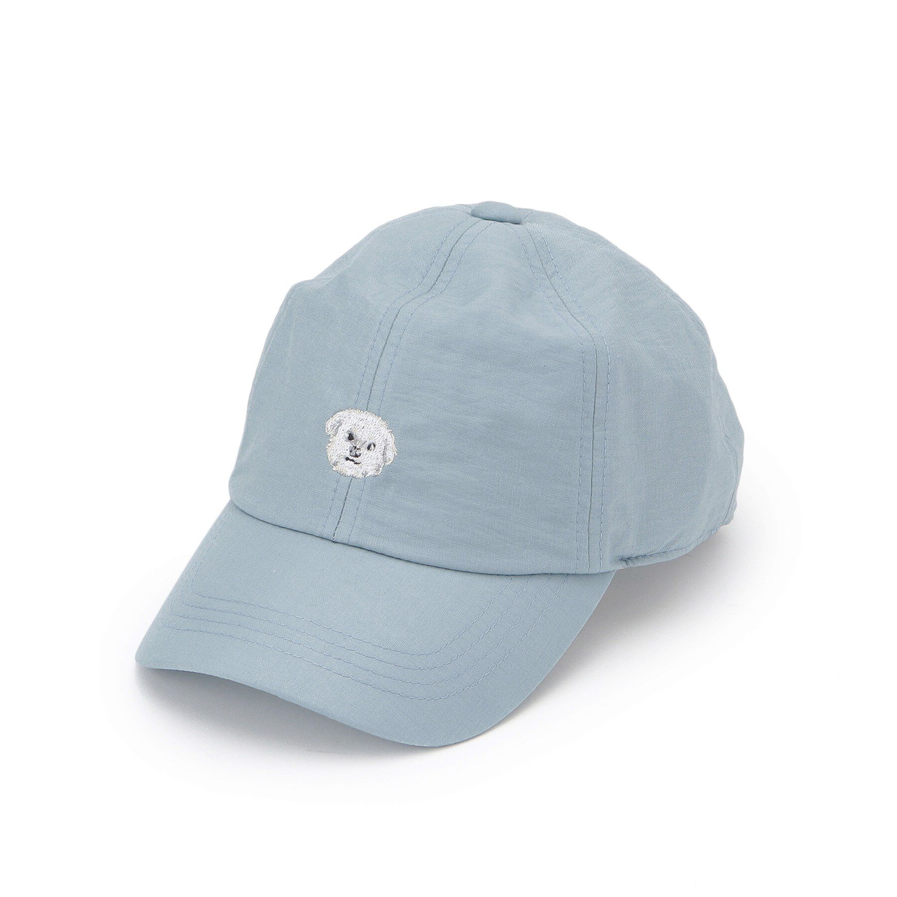 SHOO･LA･RUE「リアル犬刺繍シャイニーキャップ」|キャップ・キャスケット|