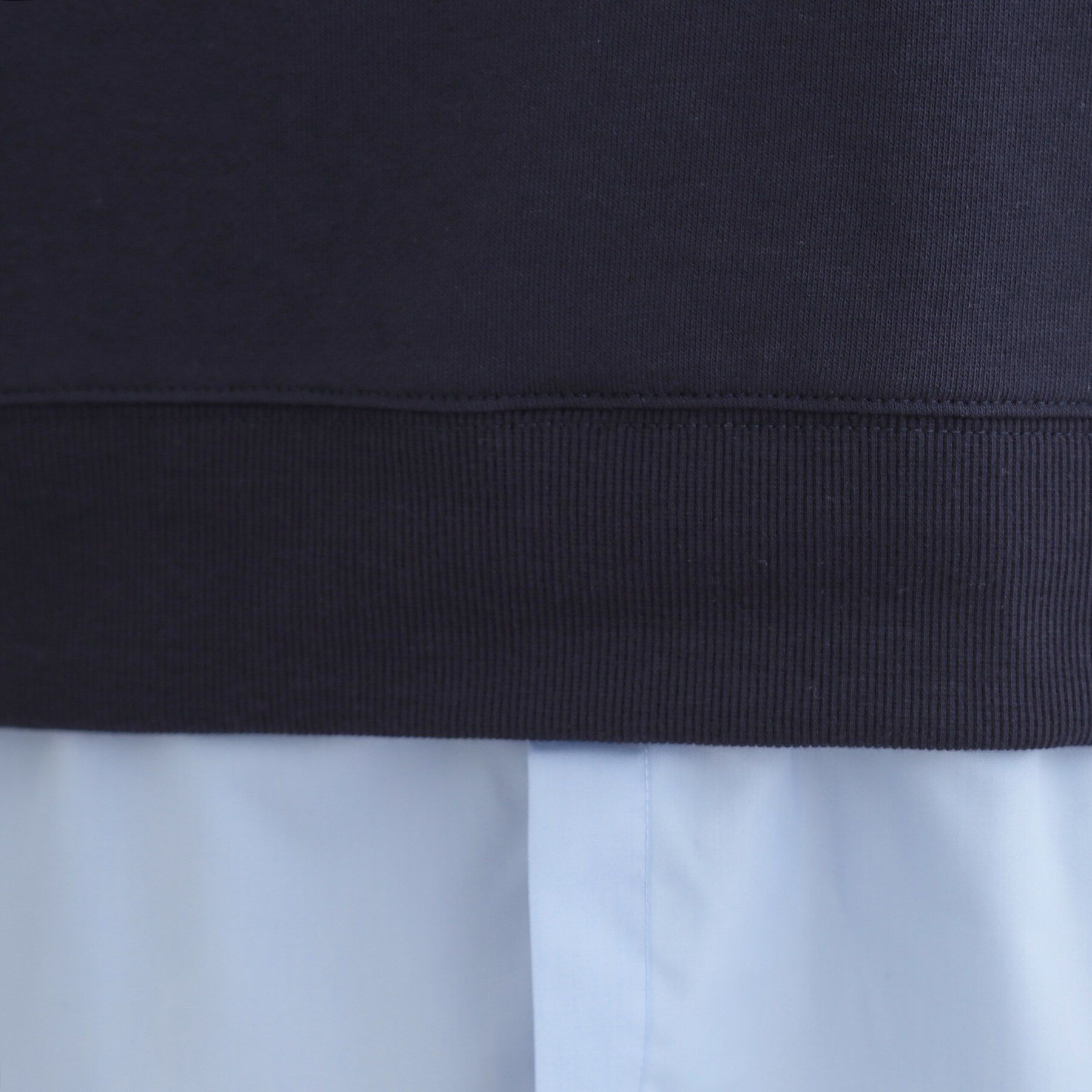 SHOO･LA･RUE「シャツレイヤード風 スウェット」|パーカー|