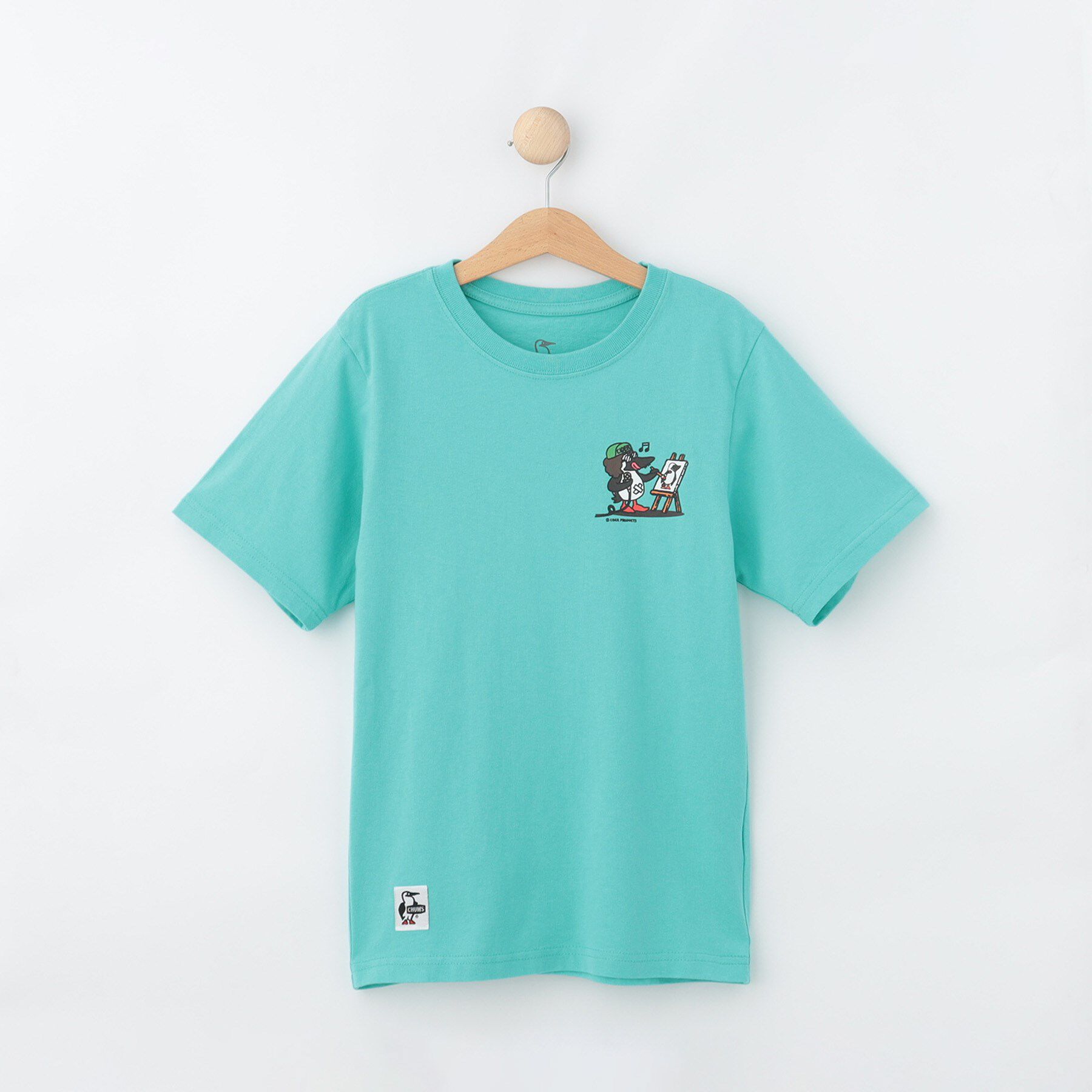 Dessin「◆CHUMS(チャムス)バックプリントTシャツ」|Tシャツ・カットソー|ライトグリーン(02