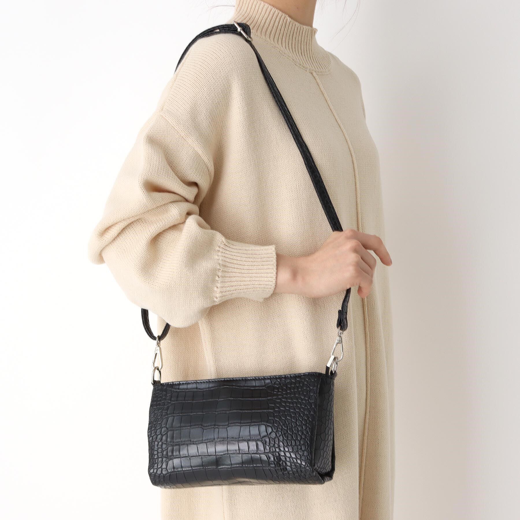 Ober Tashe「クロコ2WAYショルダー」|ショルダー・メッセンジャー|