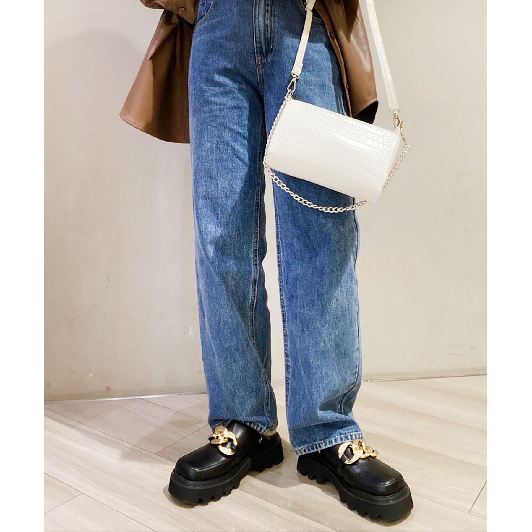 Ober Tashe「クロコ2WAYショルダー」|ショルダー・メッセンジャー|