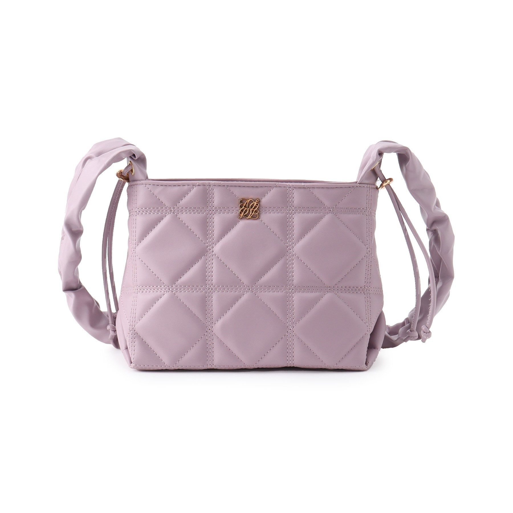 Ober Tashe「ロゴプレート付き キルティング2WAYショルダーバッグ」|ショルダー・メッセンジャー|