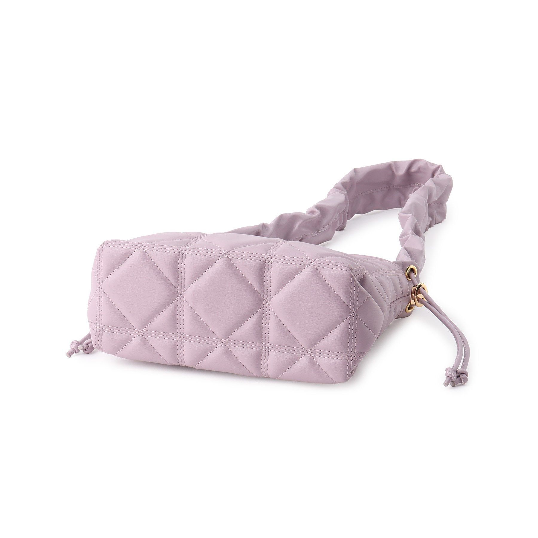 Ober Tashe「ロゴプレート付き キルティング2WAYショルダーバッグ」|ショルダー・メッセンジャー|