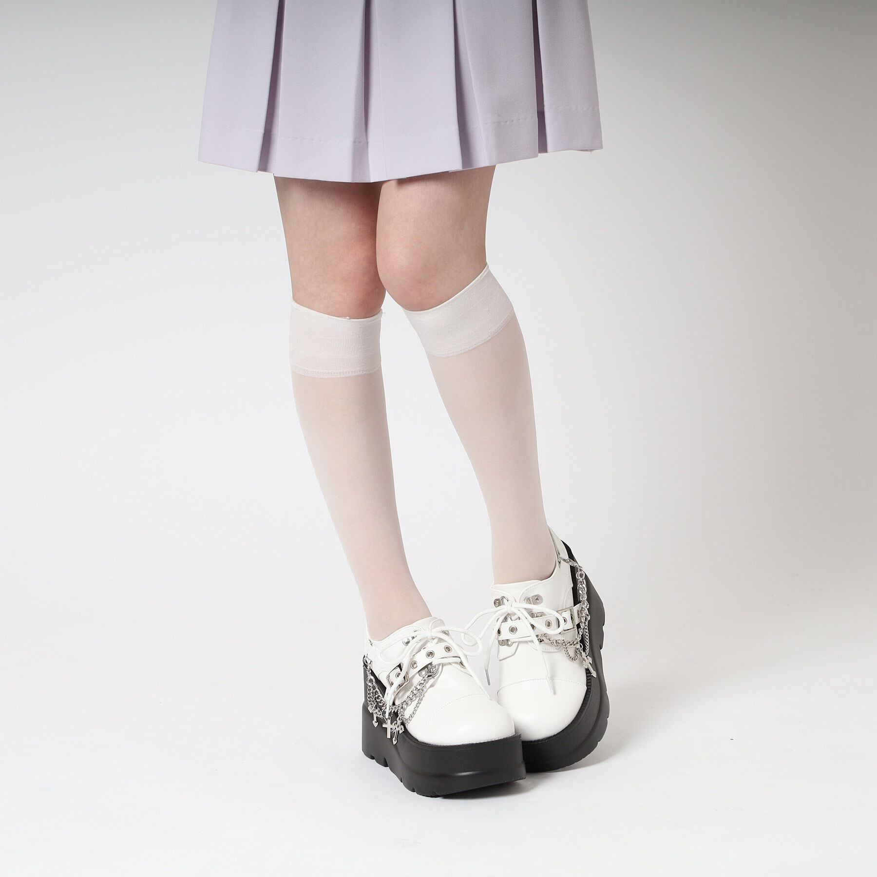 csT&P「厚底チェーン付きパンプス」|パンプス|