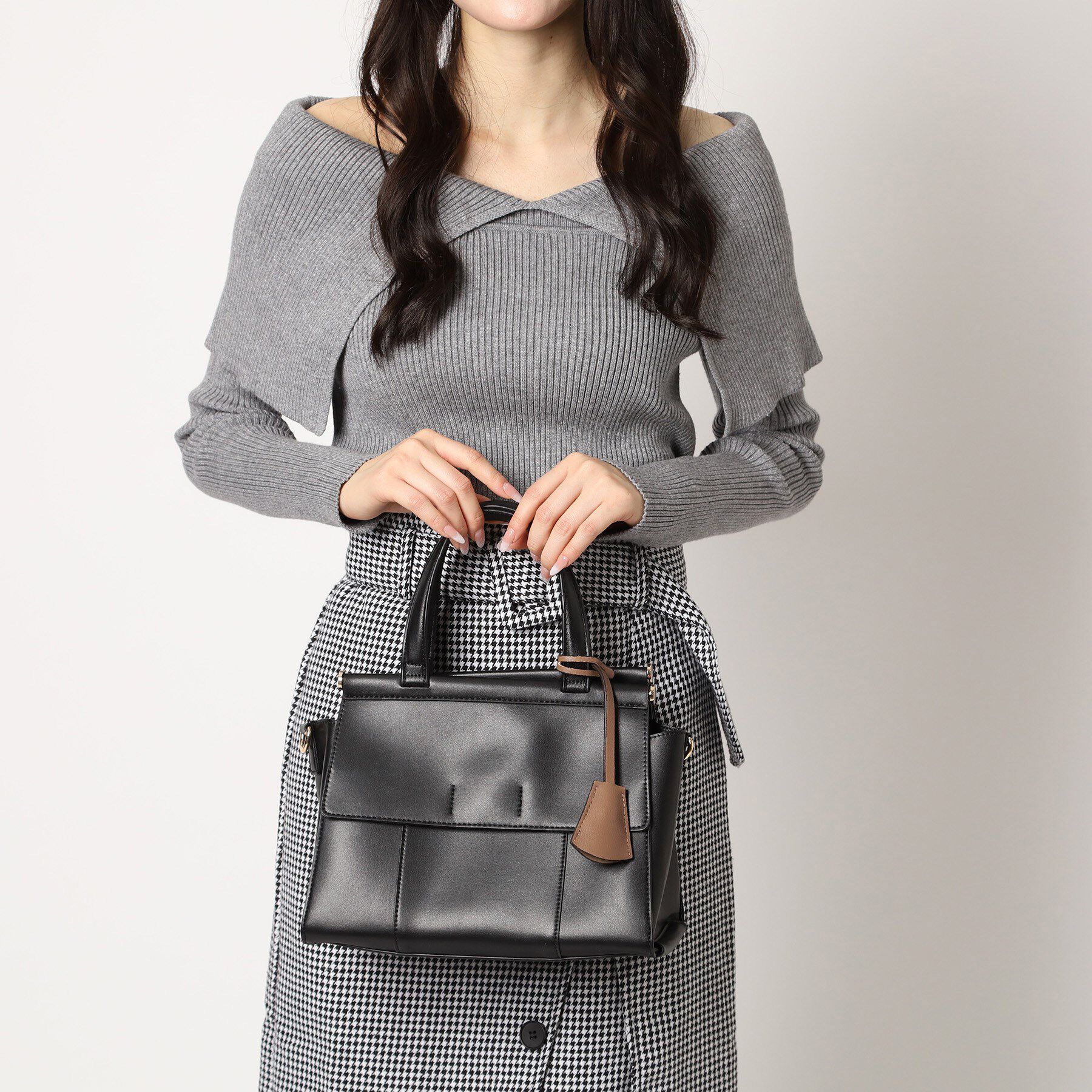 ESPERANZA「ダブルフラップ2WAYハンドバッグ」|ハンドバッグ|