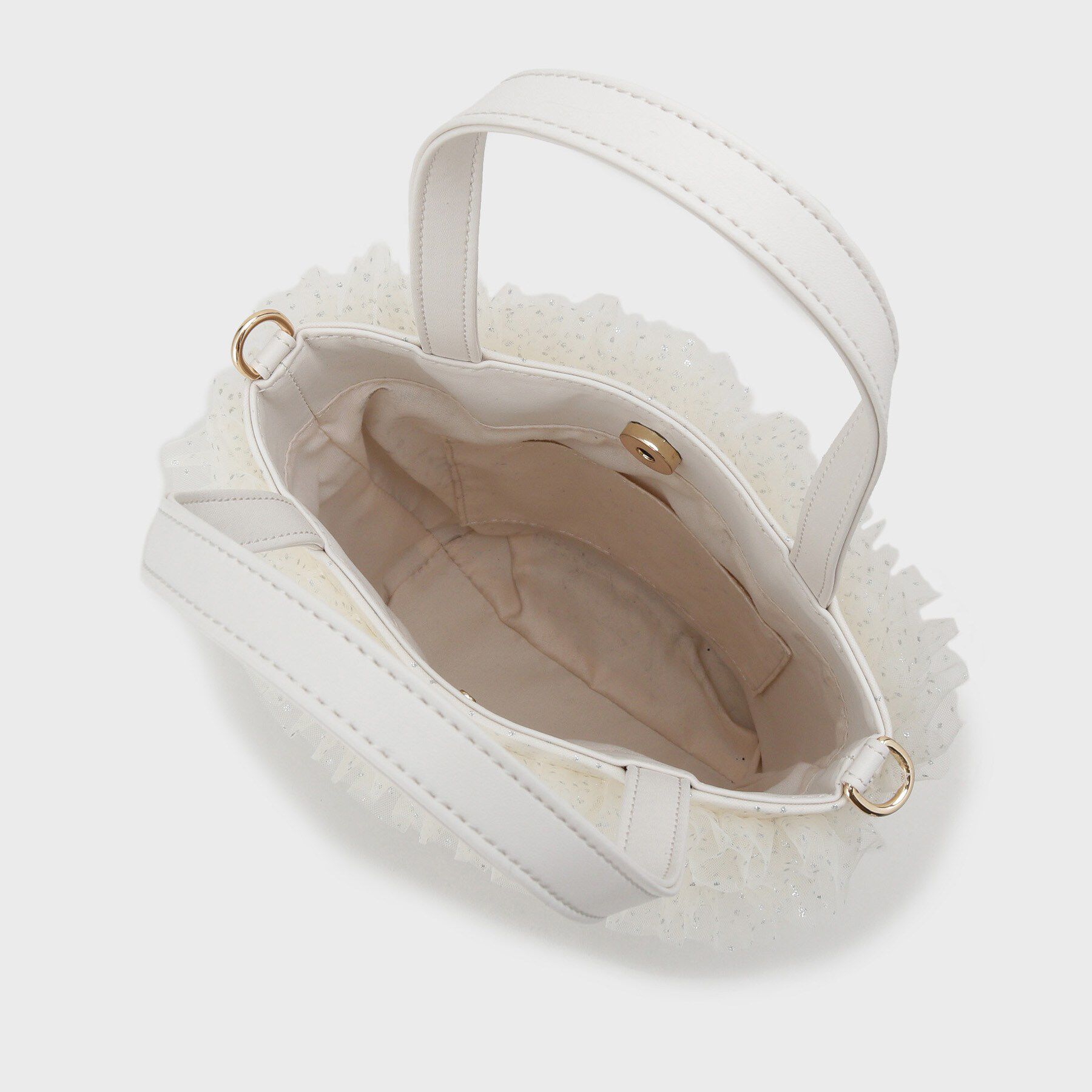 ESPERANZA「ギャザーチュールバッグ」|ハンドバッグ|