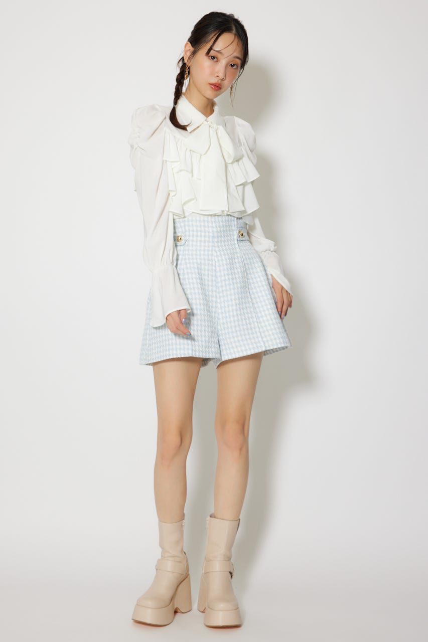 rienda「BIGリボンシフォンブラウス」|シャツ・ブラウス|