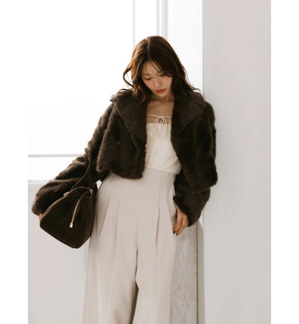 MERCURYDUO「【MILLELA FIRENZE】スエードハンドバッグ」|ハンドバッグ|