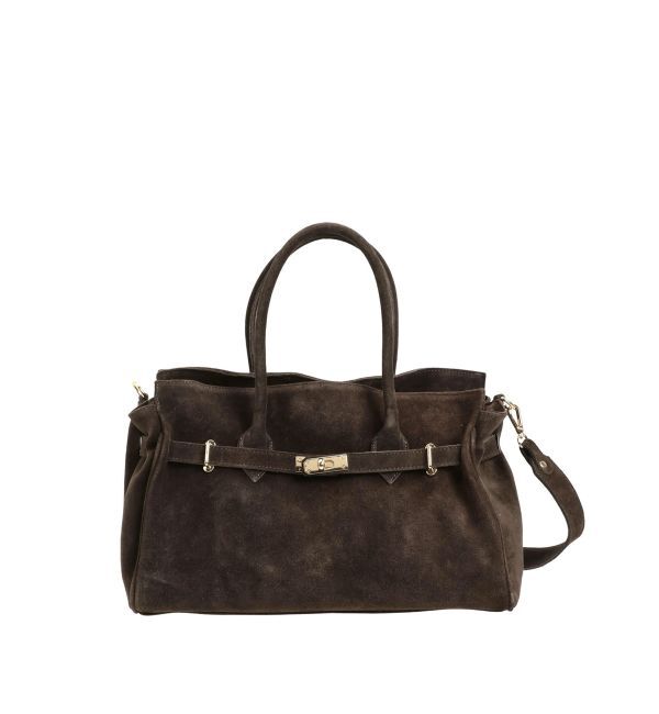 MERCURYDUO「【MILLELA FIRENZE】スエードハンドバッグ」|ハンドバッグ|