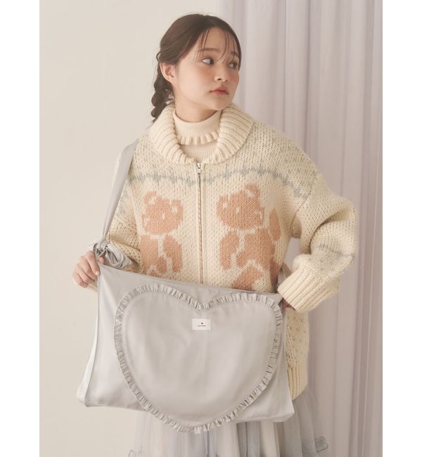 merry jenny「フリルハートショルダーバッグ」|ショルダー・メッセンジャー|