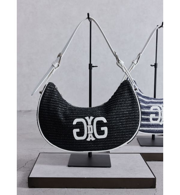 GYDA「Symmetry GYDA サークルBAG」|ハンドバッグ|ブラック