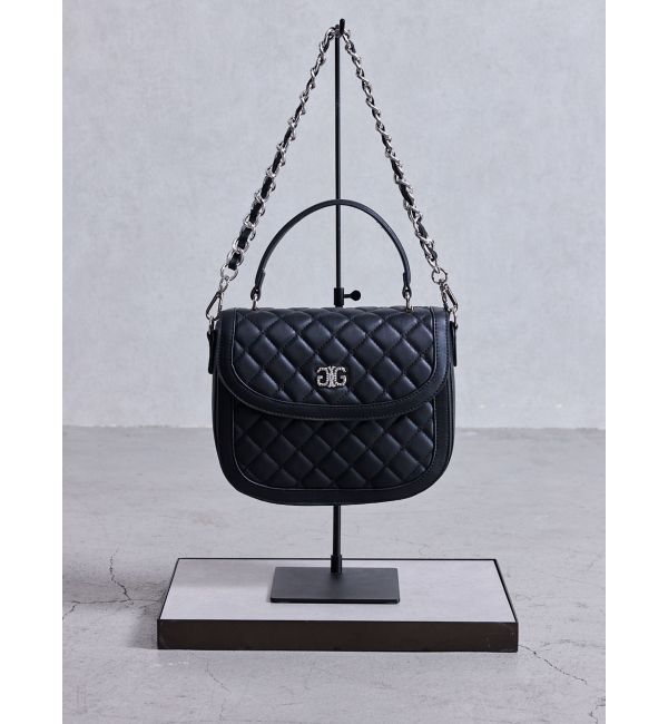 GYDA「キルティング2WAYハンドBAG」|その他|ブラック