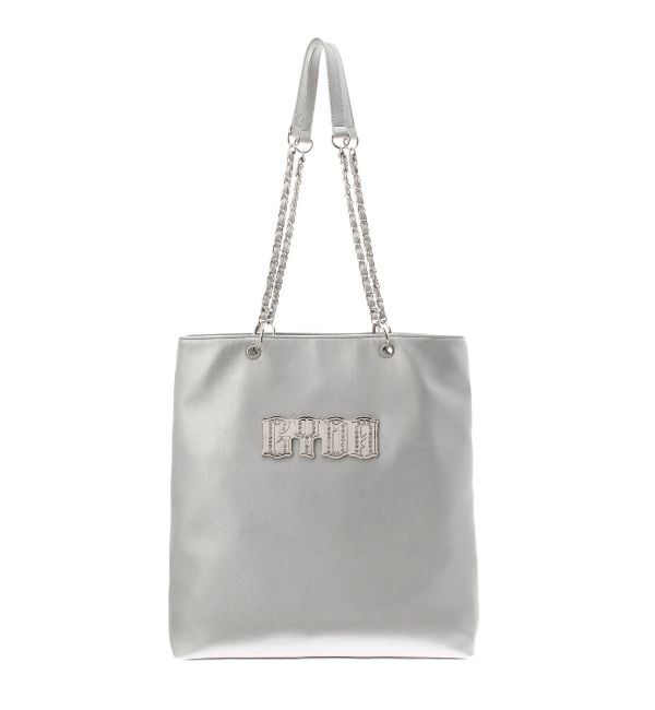 GYDA「GYDAbijouプレートチェーントートBAG」|トートバッグ|