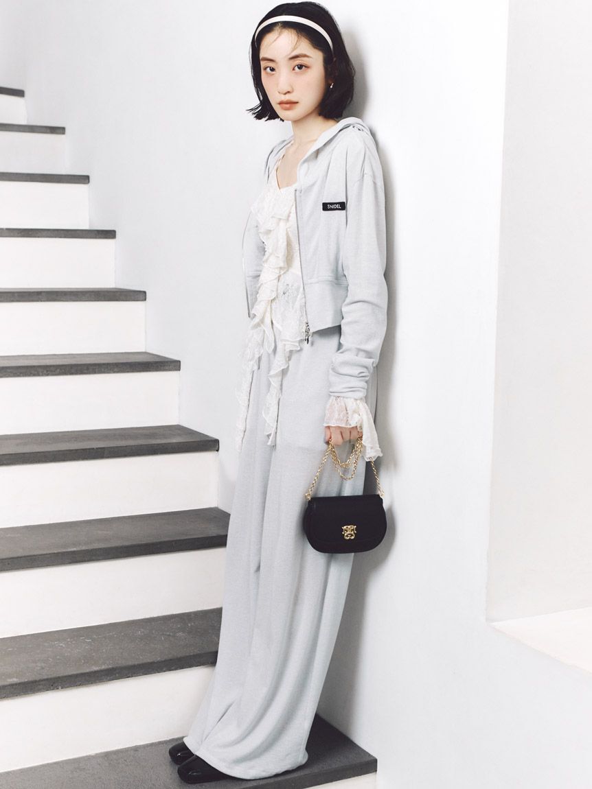 SNIDEL「ラウンドフラップミニショルダー」|ショルダー・メッセンジャー|