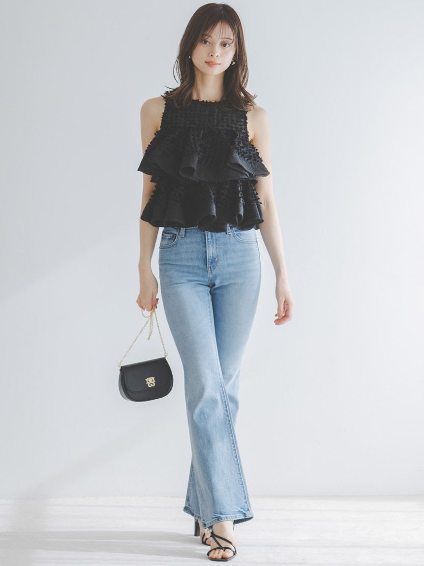 SNIDEL「ラウンドフラップミニショルダー」|ショルダー・メッセンジャー|