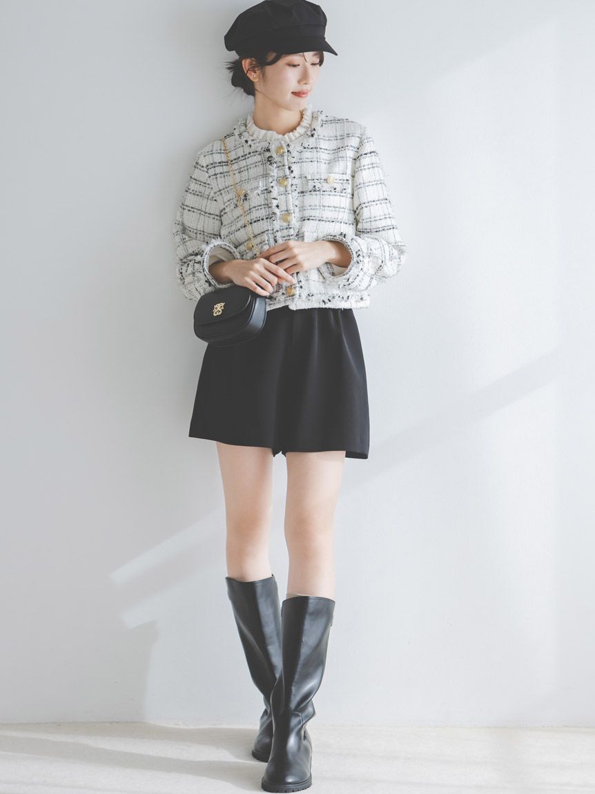 SNIDEL「ラウンドフラップミニショルダー」|ショルダー・メッセンジャー|