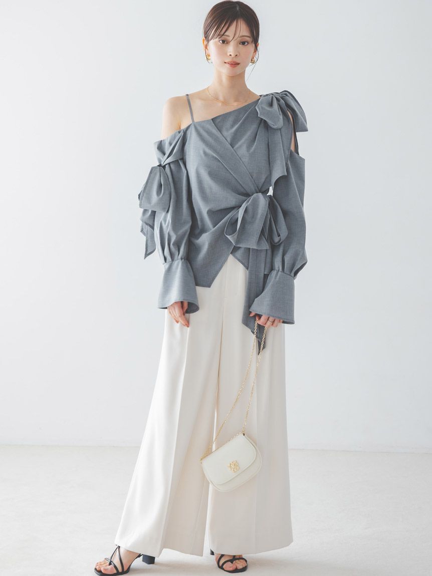 SNIDEL「ラウンドフラップミニショルダー」|ショルダー・メッセンジャー|