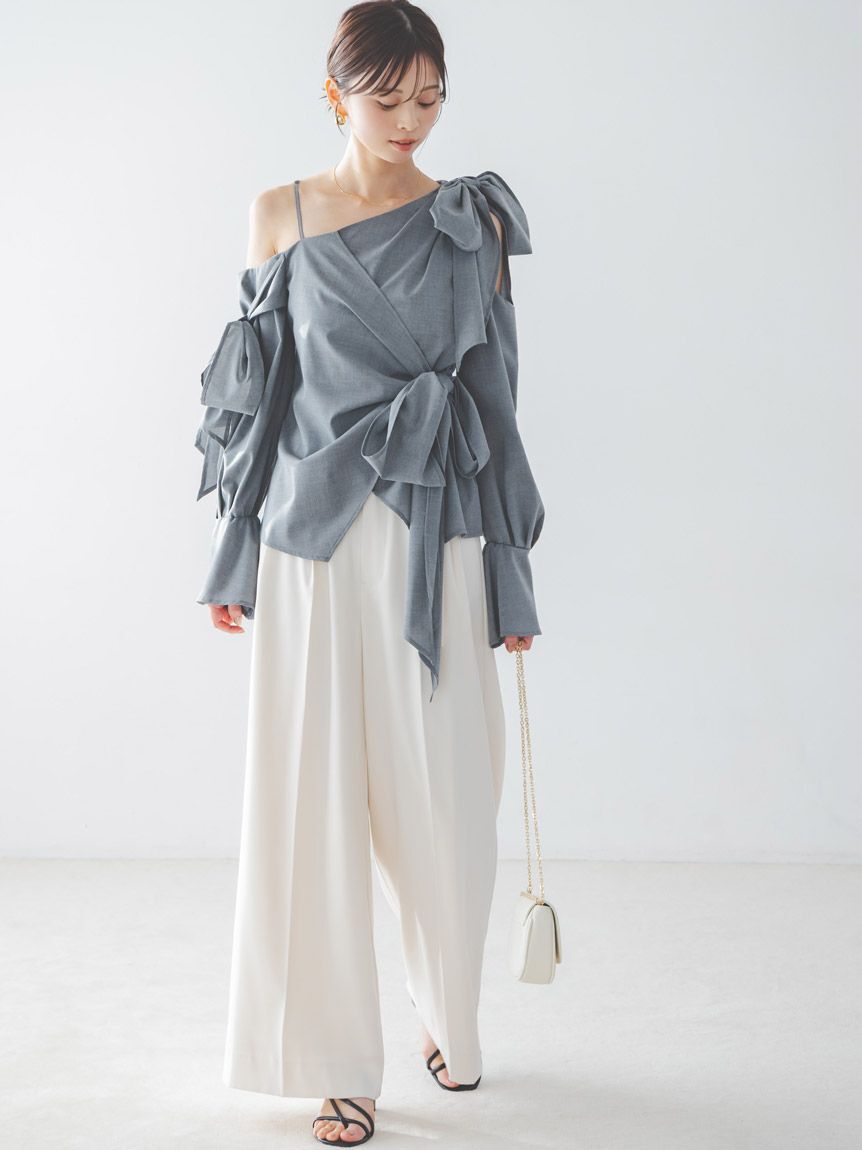 SNIDEL「ラウンドフラップミニショルダー」|ショルダー・メッセンジャー|