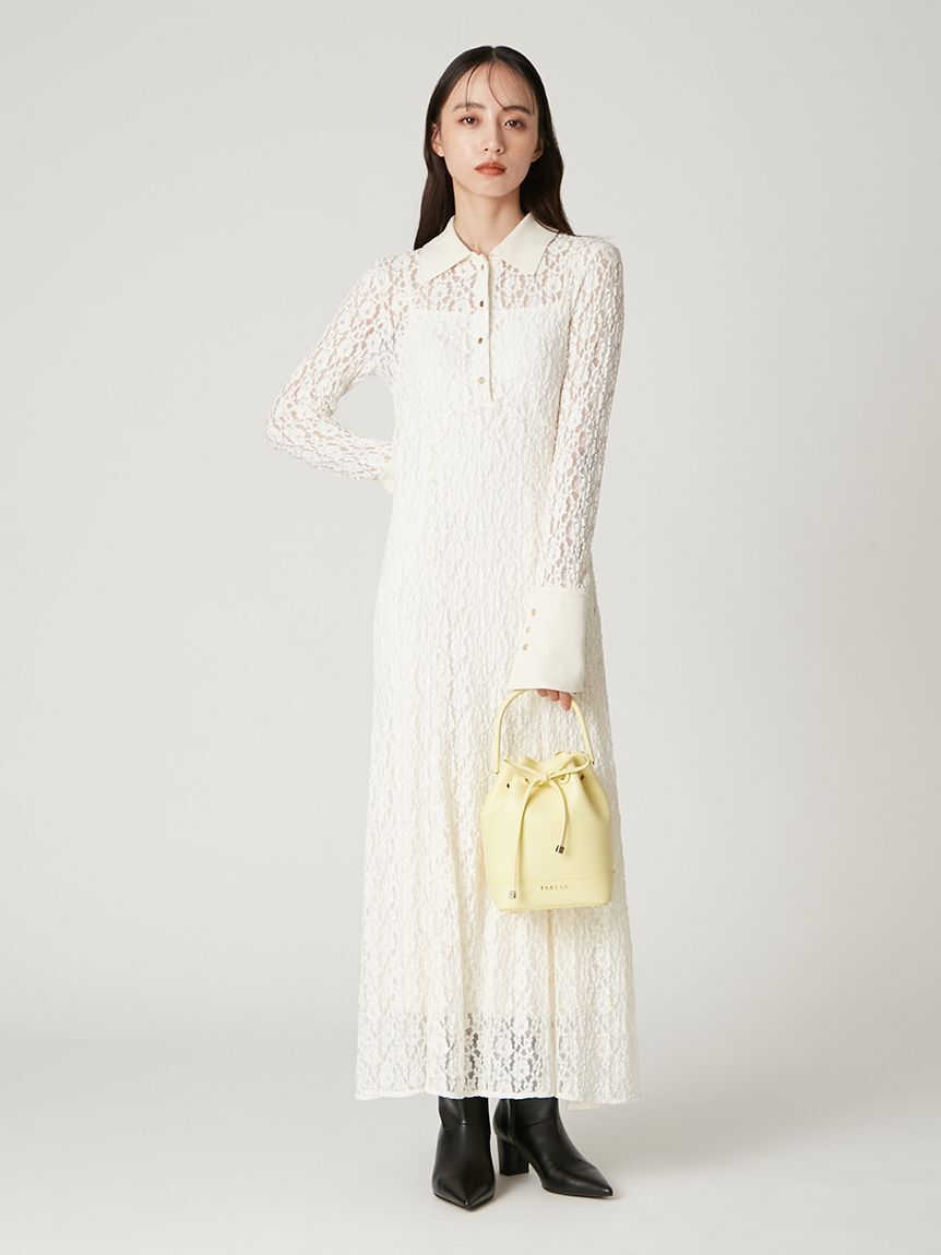 FRAY I.D「ドローストリングリボンバッグ」|ハンドバッグ|