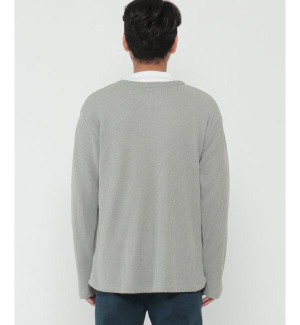 ikka「畦裏起毛アンサンブル」|パーカー|