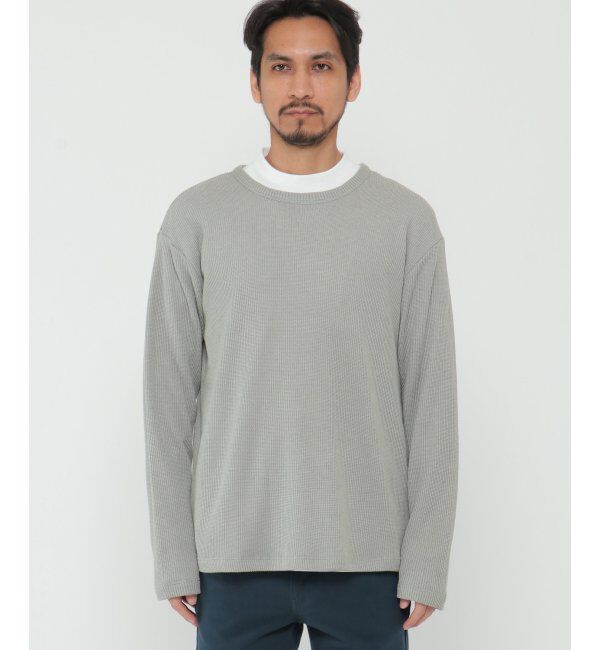 ikka「畦裏起毛アンサンブル」|パーカー|