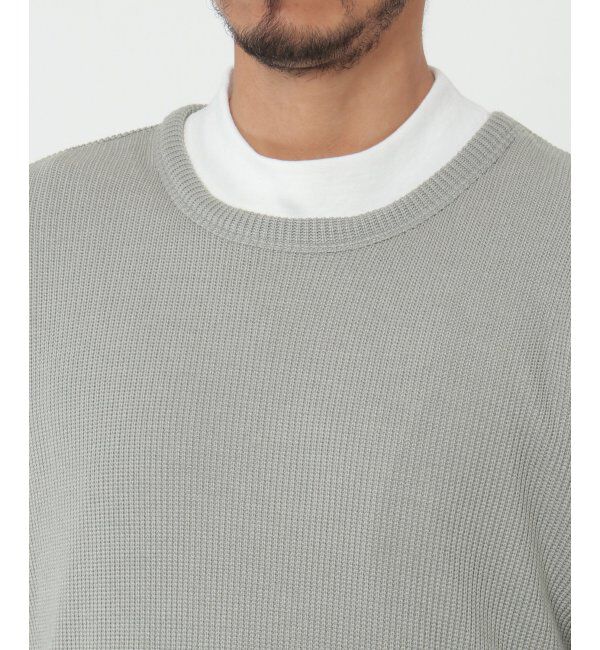 ikka「畦裏起毛アンサンブル」|パーカー|