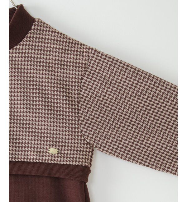 ikka kids「ジャガードフェイクレイヤードワンピース（120~160cm）」|スカート|