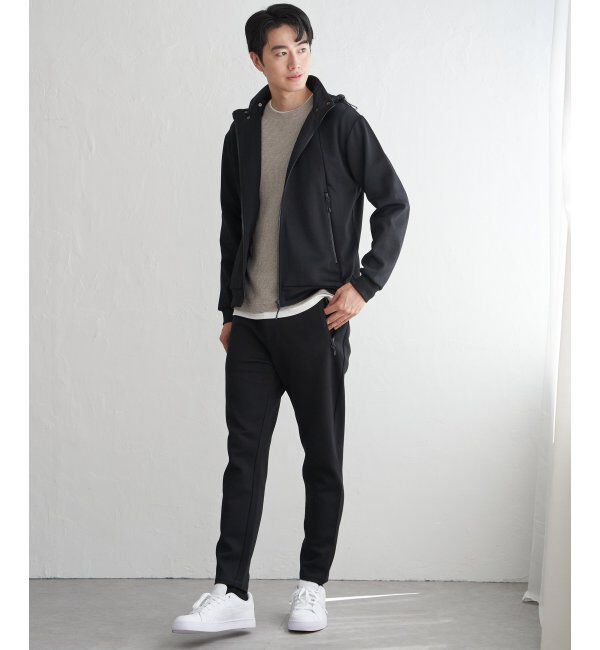 ikka「ダブルフェイスカノコジップパンツ」|その他|