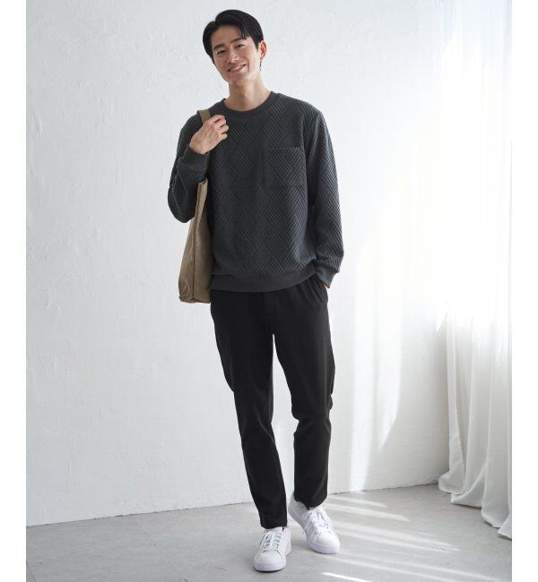 ikka「GOKU楽パンツ EASY STRETCH起毛イージー」|その他|