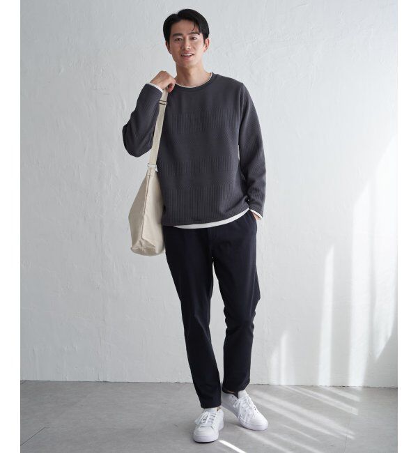 ikka「GOKU楽パンツ EASY STRETCH起毛イージー」|その他|