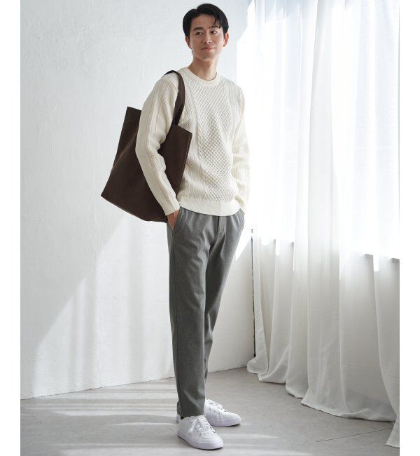 ikka「GOKU楽パンツ EASY STRETCH起毛イージー」|その他|