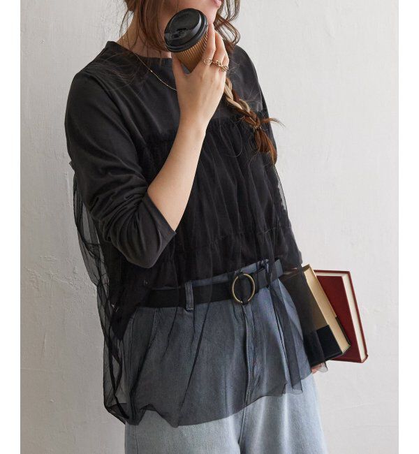 Lbc with Life「チュールドッキングロンＴ」|その他|チャコール