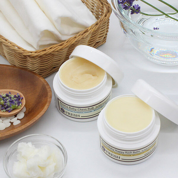  「FRESH アロマベビーチェストラブ (50g)」|ボディ保湿|